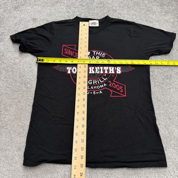 Toby Keith I Love This Bar & Grill Vintage 2005 Graphic T-Shirt Mens Small Black - Picture 6 of 9